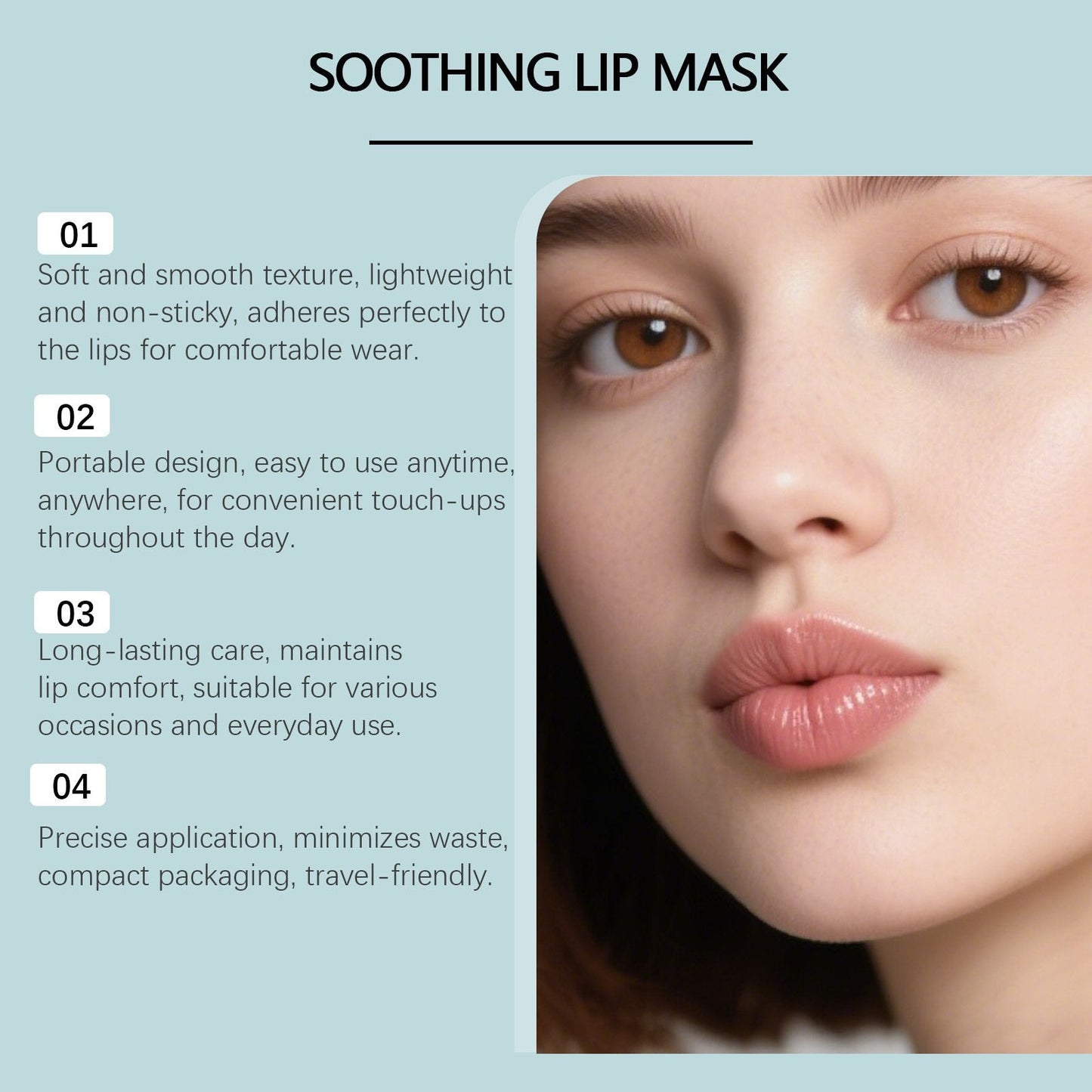 💄Soothing Prep Lip Mask — Cooling peel-off lip mask for moisturizing and smoother lip prep✨