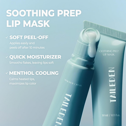 💄Soothing Prep Lip Mask — Cooling peel-off lip mask for moisturizing and smoother lip prep✨
